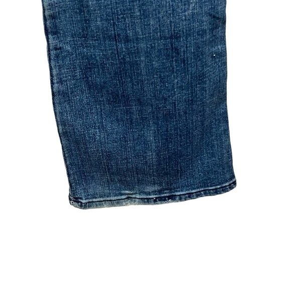 7 For All Mankind "A" Pocket Distressed Bootcut Jeans SZ 29 - Picture 5 of 10